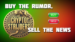 Buy the rumor sell the news [upl. by Kirven]