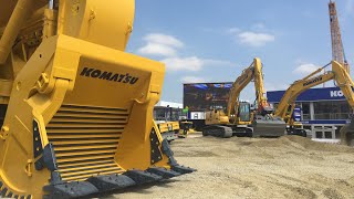 bauma 2019 Preview Freigelände Nord amp Süd  Outdoor Exhibition Area North amp South [upl. by Nhtanhoj]