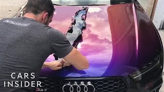 How To Change The Color Of Your Car With Peelable Paint [upl. by Emerald]