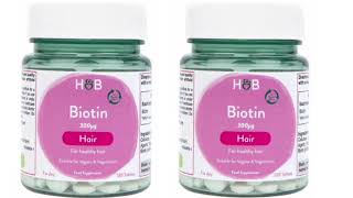 Holland amp Barrett Biotin 1000ug 30 Tablets [upl. by Ennovi]