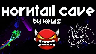 Geometry Dash Horntail Cave 100 Insane Demon [upl. by Rayburn]