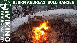 Winter Wonderland Bushcraft Overnighter  Norway 2018 [upl. by Legnaros]