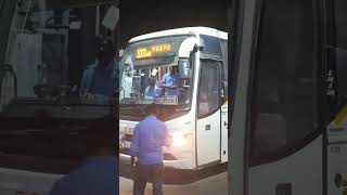 Hyderabad To Mysuru TSRTC Garuda Plus Bus Long Journey youtubeshorts [upl. by Lehcor461]