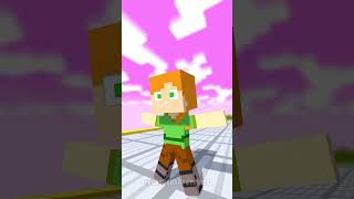 Whos the Best Baby Hero Baby Alex amp Baby Noob Girl minecraft fyp shorts [upl. by Akimas]