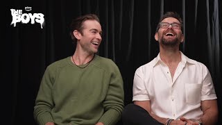 THE BOYS Season 4 Interview with Chace Crawford amp Antony Starr [upl. by Tann928]