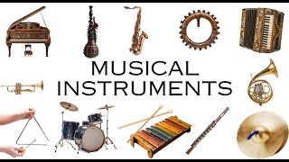 Musical Instruments for Kids Fun Learning Woodwind Brass Percussion and Keyboard Instruments [upl. by Spielman]