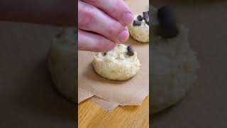 AirfryerRezept Cookies selber machen 🍪🫶🏻 backen rezept [upl. by Jarlathus]