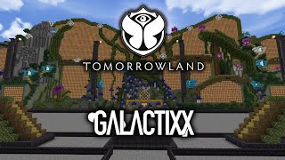 Galactixx  Tomorrowland Minecraft Edition 2024 Weekend 1 FAN MADE [upl. by Sirapal]