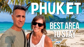 WHERE TO STAY in Phuket 🇹🇭 Thailand 2024  The Ultimate Guide to Phuket Beaches [upl. by Thorncombe479]