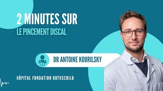 2 minutes sur  le pincement discal [upl. by Alica]