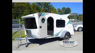 SOLD 2018 INTECH Luna L6 Platinum Teardrop Camper Outside Kitchen Alum Frame 1850 pds 15900 [upl. by Shing]