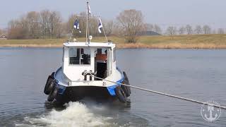 Trekproef jachtjes en scoutingslepers in de biesbosch [upl. by Ennayk691]