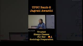 Jagrati Awasthi talking about her Sociology Sources and Strategy 😊🙏 [upl. by Ivets]