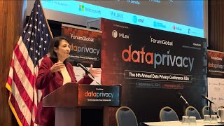 Senator Cantwell Delivers Speech at Forum Global’s 6th Annual Data Privacy Conference [upl. by Ymiaj]