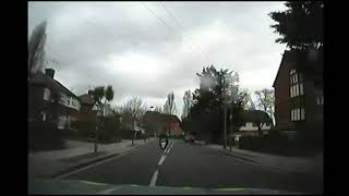 UK police vehicles deliberately ram moped thieves [upl. by Thibault977]