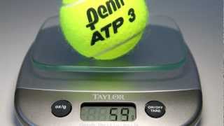 How Much Does A Tennis Ball Weigh [upl. by Hildegaard846]