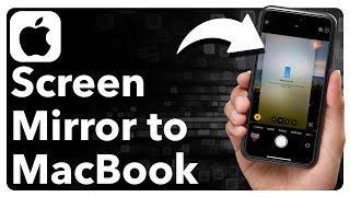 How To Screen Mirror From iPhone To MacBook [upl. by Samaria]