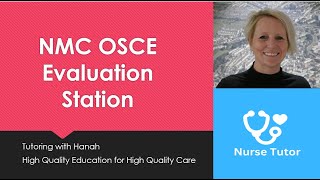 NMC OSCE Evaluation Station [upl. by Truk965]