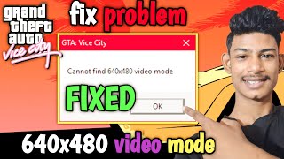 GTA VICE CITY 640x480 VIDEO MODE SOLUTION FOUND [upl. by Tnert582]