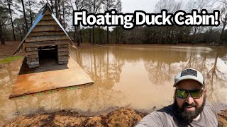 I Built A Floating Duck House On The Pond [upl. by Ennaul]