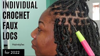 How To Do Crochet Faux Locs Like Individuals  The Neatest Crochet Faux Locs [upl. by Augie587]