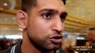 AMIR KHAN quotKELL BROOK NEEDS TO PROVE HIMSELFquot [upl. by Bevan144]