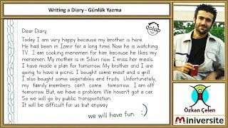 27 Writing a Diary  Günlük Yazma [upl. by Adniroc583]