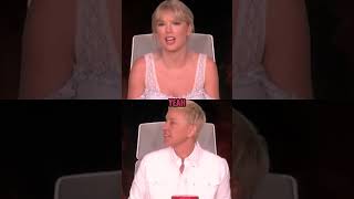 What is Taylor Swifts favorite curse word She Spills Teen Secrets Ellen Show Burning Questions [upl. by Brigitte934]