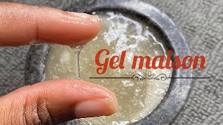 FAIRE SON GEL POUR CHEVEUX MAISON  RECETTE DU GEL DE LIN [upl. by Fulmis]