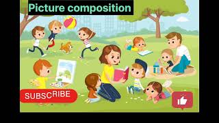 New way picture composition class 1 to 8picture composition book 1 [upl. by Ylrebnik]