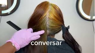 Como Neutralizar o ton amarelo do cabelo pós progressiva [upl. by Nottap]