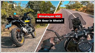 2024 Himalayan 450 Ghats Ride Review  Good Low End Torque [upl. by Amandi]