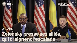 L’Ukraine bénéficie d’aide militaire supplémentaire de ses alliés [upl. by Rettig]