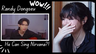 Incredible 🤯 Randy Dongseu Sings in Spanish amp Nirvana Reaction Video [upl. by Eanej]