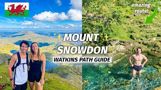 Hiking up Mount Snowdon via the Watkin Path The BEST Route with Amazing Scenery [upl. by Linkoski527]