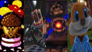 Evolution of Final Bosses in Conker Games [upl. by Malamud277]