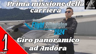 Microsoft Flight Simulator 2024 ★Gameplay ITA★ Part 1Prima missione giro panoramico ad Andora [upl. by Trista]