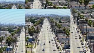 DJI Zoom Flying over Avalon Blvd Wilmington California [upl. by Yral]