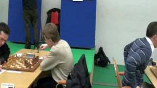 Hastings Chess Congress 2009 Rd2 1 [upl. by Llerrej]