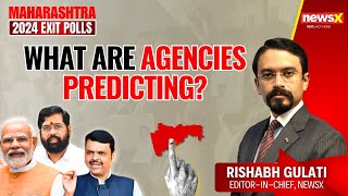 Maharashtra Exit Polls 2024  What Are Agencies Predicting  NewsX [upl. by Moyna947]