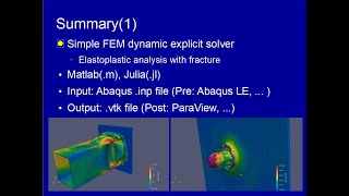 Whats quotHAKAIquot  FEM dynamic explicit solver for elastoplastic fracture analysis [upl. by Ashley]