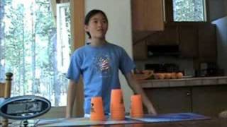 Speed Stacking Cycle 727 YEA YEA YEA [upl. by Ihculo]