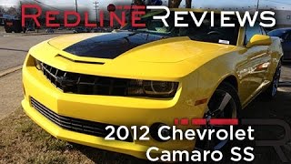 2012 Chevrolet Camaro SS Review Walkaround Exhaust Test Drive [upl. by Trimmer]