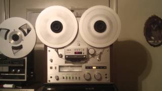 AKAI GX 625 Reel to Reel Tape Deck Completely gone thru Cleaned Lubed Adju Nice Deck ZCUCKOO [upl. by Friedland132]