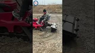 Chinese Crawler Tractor Cultivator Machine for Sale [upl. by Zsuedat567]