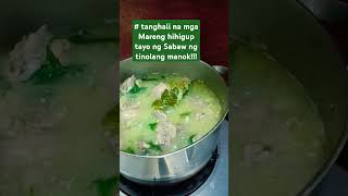 Chicken tinola  ang sarap ng Sabaw   tilawi ba [upl. by Yecac]