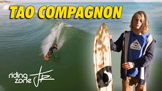 Tao Compagnon  prodige du surf à 10 ans seulement [upl. by Rusel991]