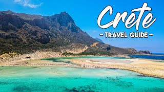 How to travel CRETE  Greece Must Watch Before Going [upl. by Nednil]