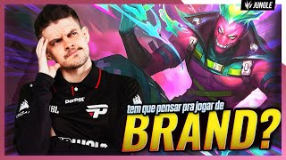 Brand é REALMENTE o boneco pra quem não sabe JOGAR NA JUNGLE 🔥 [upl. by Leroi]