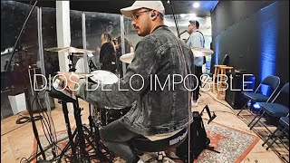 Dios de lo Imposible  Live Drum Cam Monitor Mix [upl. by Ydollem424]